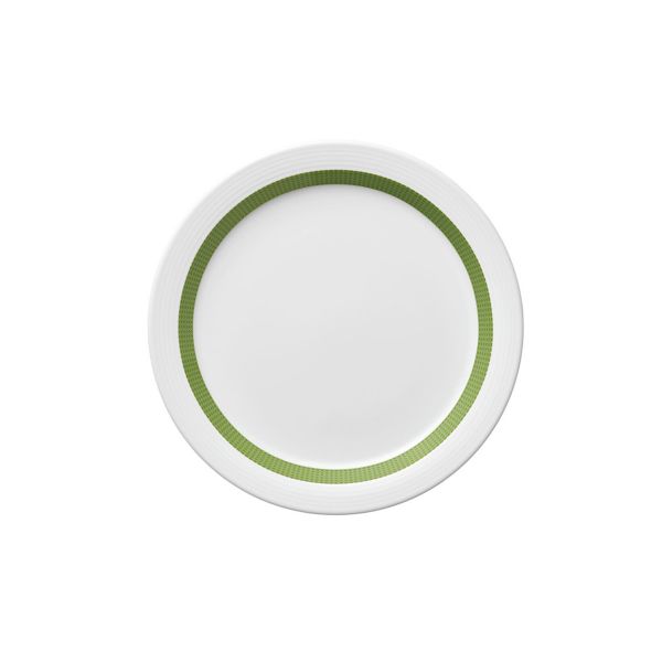 Bauscher Care, Invita Colors : 425314 Punkte Apfelgruen - Teller flach Fahne, 20 cm