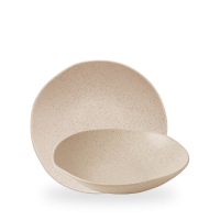 Churchill, Stonecast Natural : Nutmeg Cream - Teller tief Organisch Coup, 25 x 5 cm/ 1,5 ltr. Churchill, Stonecast Natural : Nutmeg Cream - Teller tief Organisch Coup, 25 x 5 cm/ 1,5 ltr.