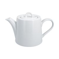 Teekanne m. Deckel, uni, weiss, 12,4 x 13,2 cm/ 0,80 ltr. Teekanne m. Deckel, uni, weiss, 12,4 x 13,2 cm/ 0,80 ltr.