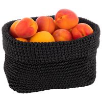 Vorschau: Häkelkorb, Polyester, 20 x 13,5 x 10 cm Vorschau: Häkelkorb, Polyester, 20 x 13,5 x 10 cm