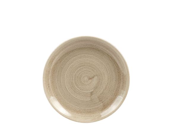 Churchill, Stonecast Patina : Antique Taupe - Teller flach Coup, 16,5 cm