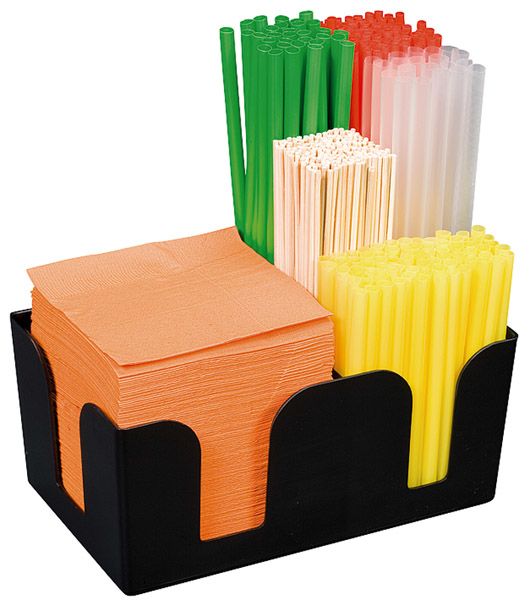 Bar-Caddy 24 x 15 cm, H: 11 cm, ABS, schwarz, Ordnungshilfe