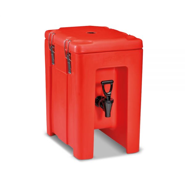 ISO-Getränkebehälter QC 5, 5 Liter, Rot
