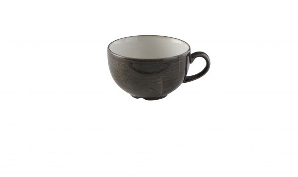 Churchill, Stonecast Patina : Iron Black - Cappuccino-Obere, 11 x 6,5 cm/ 0,34 ltr.