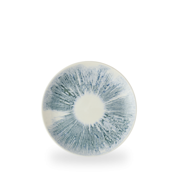 Churchill, Inked Lyra : Blue - Teller flach Coup, 21,7 cm