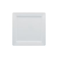 Teller/ Platte quadratisch, uni, weiss, 24 x 24 x 2,2 cm Teller/ Platte quadratisch, uni, weiss, 24 x 24 x 2,2 cm