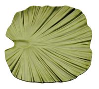 Palmblattschale Natural Collection, FRUITS 42 x 42 cm, H: 4,5 cm, Melamin, grün Palmblattschale Natural Collection, FRUITS 42 x 42 cm, H: 4,5 cm, Melamin, grün