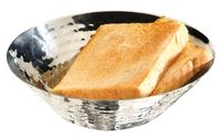 Brot- u. Obstschale, D: 16 cm, H: 5 cm, Edelstahl hochglanzpoliert Brot- u. Obstschale, D: 16 cm, H: 5 cm, Edelstahl hochglanzpoliert