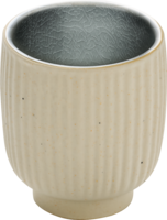 Playground, Steinzeug - NARA Grau : Relief- Espresso-Obere o. Henkel 7 x 6,6 cm/ 0,1 ltr. Playground, Steinzeug - NARA Grau : Relief- Espresso-Obere o. Henkel 7 x 6,6 cm/ 0,1 ltr.