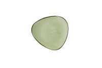 Churchill, Stonecast : Sage Green - Teller flach dreieckig, 24,5 cm Churchill, Stonecast : Sage Green - Teller flach dreieckig, 24,5 cm