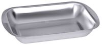 Schale rechteckig, EdSt. 18/10, seidenmatt poliert, 37,5 x 27 x 5 cm, I: 3,3 ltr. Schale rechteckig, EdSt. 18/10, seidenmatt poliert, 37,5 x 27 x 5 cm, I: 3,3 ltr.