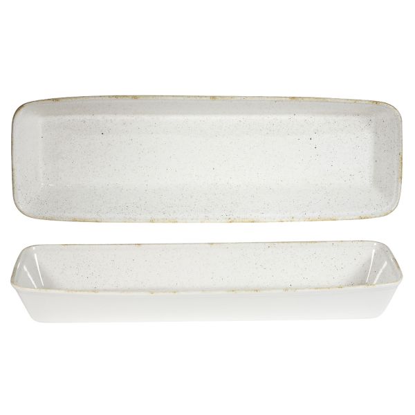 Churchill, Stonecast Hints : Barley White - Backform rechteckig, 53 x 16 x 6,2 cm/ 3 ltr.