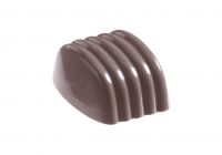 Schokoladen- Form Praline rechteckig mit Rillen, 275 x 135 mm, 3 x 8 Stück 30 x 27 x 19 mm Schokoladen- Form Praline rechteckig mit Rillen, 275 x 135 mm, 3 x 8 Stück 30 x 27 x 19 mm
