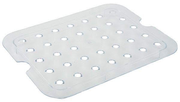 Abtropfgitter für GN 1/2 26,8 x 20,8 cm, H: 2 cm, Polycarbonat