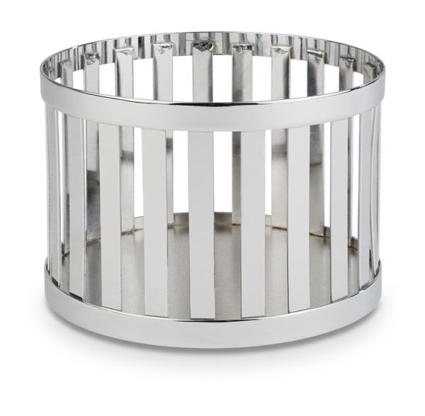 Buffetständer APS PLUS BASKET D: 15 cm, H: 10,5 cm, Metall, verchromt