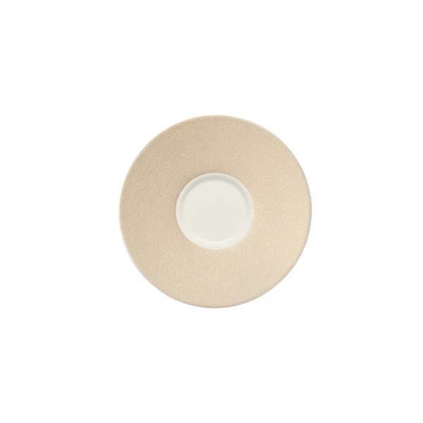 Bauscher, Purity : 425782 Pearls Champagne - Espresso-Untere rund, bonewhite, 13,5 cm