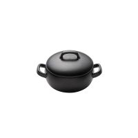 Playground, Steinzeug - Cocotte Cosy m. Dkl., schwarz, 15 cm/ 0,39 ltr. Playground, Steinzeug - Cocotte Cosy m. Dkl., schwarz, 15 cm/ 0,39 ltr.