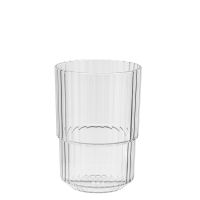 Trinkbecher Linea, Tritan, D: 8,5 cm, H: 12 cm, I: 400 ml, Farbe: crystal clear Trinkbecher Linea, Tritan, D: 8,5 cm, H: 12 cm, I: 400 ml, Farbe: crystal clear