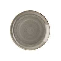 Churchill, Stonecast : Peppercorn Grey - Teller flach Coupe, 28,8 cm Churchill, Stonecast : Peppercorn Grey - Teller flach Coupe, 28,8 cm