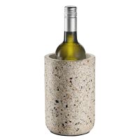 Vorschau: Flaschenkuehler TERRAZZO, Beton, Terrazzooptik, innen D: 10 cm, aussen D: 12,5 cm, H: 19 cm Vorschau: Flaschenkuehler TERRAZZO, Beton, Terrazzooptik, innen D: 10 cm, aussen D: 12,5 cm, H: 19 cm