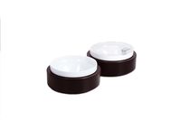 Bowl Box L FRAMES, rund, D: 26,5 cm, H: 8,5 cm, Buche, massiv, wenge inkl. weisser Melamin Bowl Box L FRAMES, rund, D: 26,5 cm, H: 8,5 cm, Buche, massiv, wenge inkl. weisser Melamin