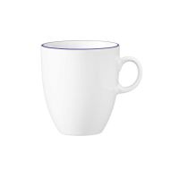 Seltmann Weiden, Modern Life : 10873 Blue Line - Becher m. Hkl. 5025, 0,40 ltr. Seltmann Weiden, Modern Life : 10873 Blue Line - Becher m. Hkl. 5025, 0,40 ltr.