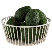 Vorschau: Korb URBAN, Metall, D: 20 cm, H: 8,5 cm, Farbe: whisper white Vorschau: Korb URBAN, Metall, D: 20 cm, H: 8,5 cm, Farbe: whisper white