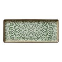 Heart & Soul, Soulmate : Jade - Platte rechteckig, 35 x 15 cm Heart & Soul, Soulmate : Jade - Platte rechteckig, 35 x 15 cm
