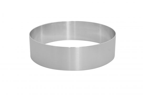 Tortenring, Aluminium, D: 260 mm, Höhe: 70 mm