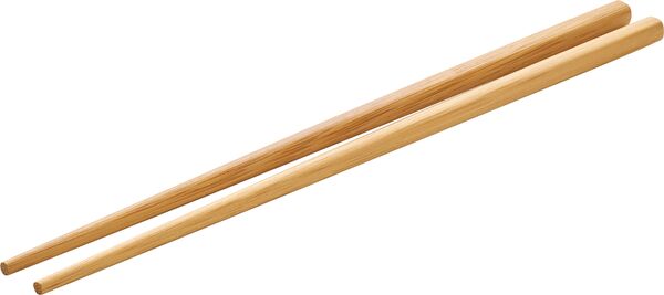 Playground, Holz - Essstäbchen Bambus 24 x 0,8 cm (1 Paar)