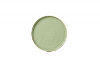 Churchill, Stonecast : Sage Green - Teller flach m. erhöhten Rand, 21 x 2 cm Churchill, Stonecast : Sage Green - Teller flach m. erhöhten Rand, 21 x 2 cm