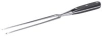 Tranchiergabel mit Melamin Griff, Messerstahl, Zinken: 17 cm, L: 28,5 cm Tranchiergabel mit Melamin Griff, Messerstahl, Zinken: 17 cm, L: 28,5 cm