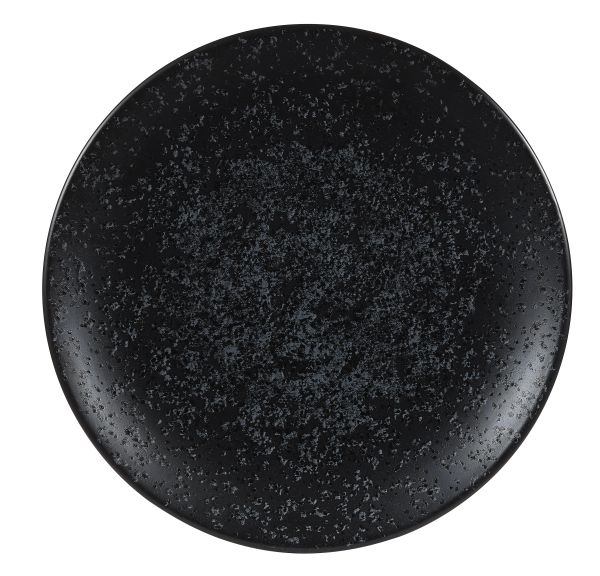 Churchill, Menu Shades : Caldera Ash Black - Teller flach Coup 27 cm