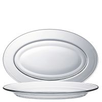 Duralex, Lys - Platte oval, 31 cm Duralex, Lys - Platte oval, 31 cm