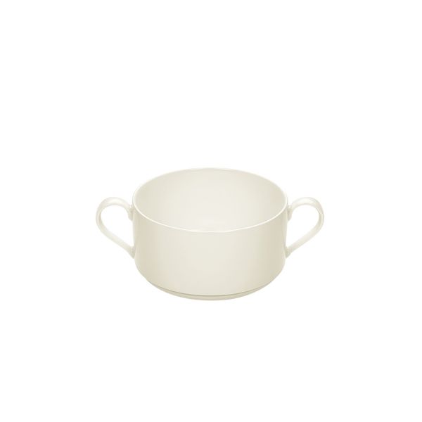 Schönwald, Delight - Suppen-Obere stapelbar, bonewhite, uni, 0,35 ltr.