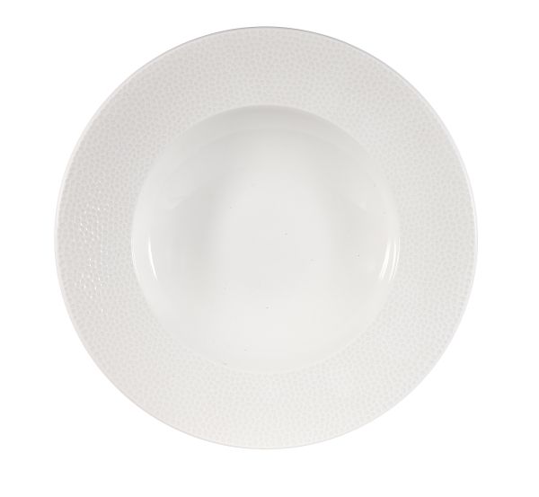 Churchill, Isla : White - Teller tief breite Fahne 28 cm/ 0,47 ltr.