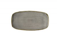 Churchill, Stonecast : Peppercorn Grey - Chefs Platte rechteckig m. erhöhten Rand, 35 x 18,5 x 2 cm Churchill, Stonecast : Peppercorn Grey - Chefs Platte rechteckig m. erhöhten Rand, 35 x 18,5 x 2 cm