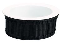 PICKNICK Frischeschale 300, Weidekorb: schwarz, L: 310 mm, B: 310 mm, H: 145 mm PICKNICK Frischeschale 300, Weidekorb: schwarz, L: 310 mm, B: 310 mm, H: 145 mm