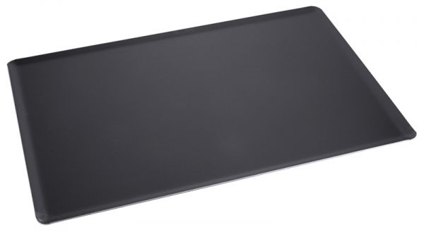 Antihaft-Backblech Backofenmaß, PFTE beschichtet, Alu, 60 x 40 x 1 cm