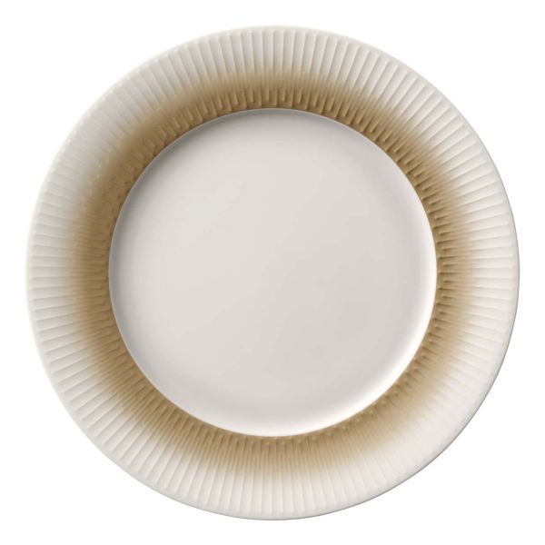 Schönwald, Vibes : 63161 Fringe - Teller flach rund Fahne Relief, 31 cm