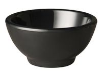 Schale PURE, D: 13 cm, H 6,5 cm, Melamin, schwarz, 0,3 ltr. Schale PURE, D: 13 cm, H 6,5 cm, Melamin, schwarz, 0,3 ltr.