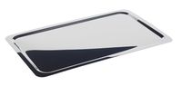 GN 1/1 Tablett PROFILINE 53 x 32,5 cm, H: 1 cm 18/10 Edelstahl poliert Materialdicke 0,8 mm GN 1/1 Tablett PROFILINE 53 x 32,5 cm, H: 1 cm 18/10 Edelstahl poliert Materialdicke 0,8 mm