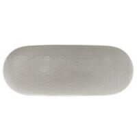 Bauscher, Scope : Glow Gray - Platte oval coup, relief, 46,2 x 18,2 cm Bauscher, Scope : Glow Gray - Platte oval coup, relief, 46,2 x 18,2 cm