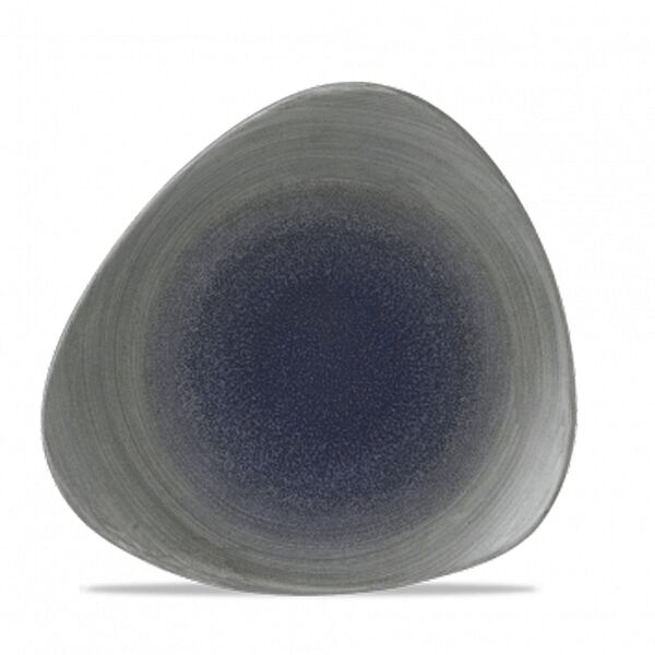 Churchill, Stonecast Aqueous : Fjord - Teller flach dreieckig, 20,3 cm