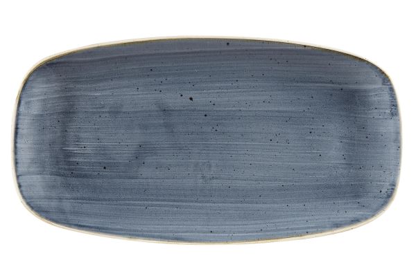 Churchill, Stonecast : Blueberry - Chefs Platte rechteckig, 35 x 18,5 cm