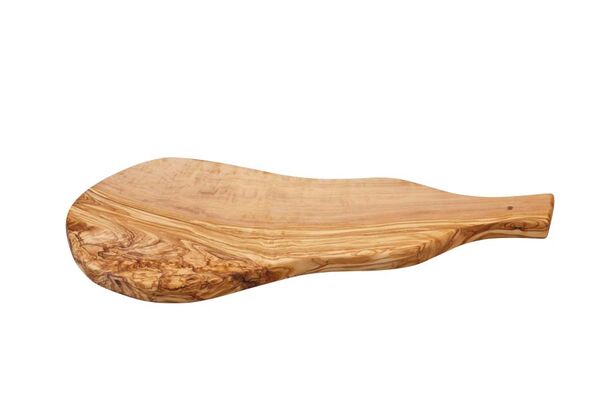 Naturform- Griffbrett OLIVENHOLZ, ca. 40 x 18 cm