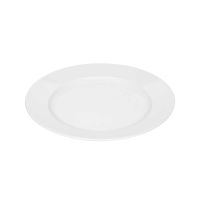Bauscher, Smart - Teller flach rund Fahne, weiss, uni, 27 cm Bauscher, Smart - Teller flach rund Fahne, weiss, uni, 27 cm