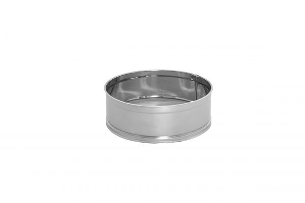 Mehl-, Puder-, Zuckersieb, Metall, sehr fein 0,3 mm, D: 210 mm