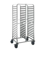 Regalwagen RWR 162, Kap.: 36 GN 1/1 oder 72 GN 1/2, Trgf.: max. 200 kg, LxBxH: 82 x 61,3 x 164,5 cm Regalwagen RWR 162, Kap.: 36 GN 1/1 oder 72 GN 1/2, Trgf.: max. 200 kg, LxBxH: 82 x 61,3 x 164,5 cm