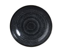 Churchill, Homespun : Charcoal Black - Teller flach Coup, 16,5 cm Churchill, Homespun : Charcoal Black - Teller flach Coup, 16,5 cm